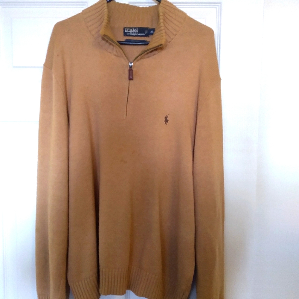 Tan polo sweater
